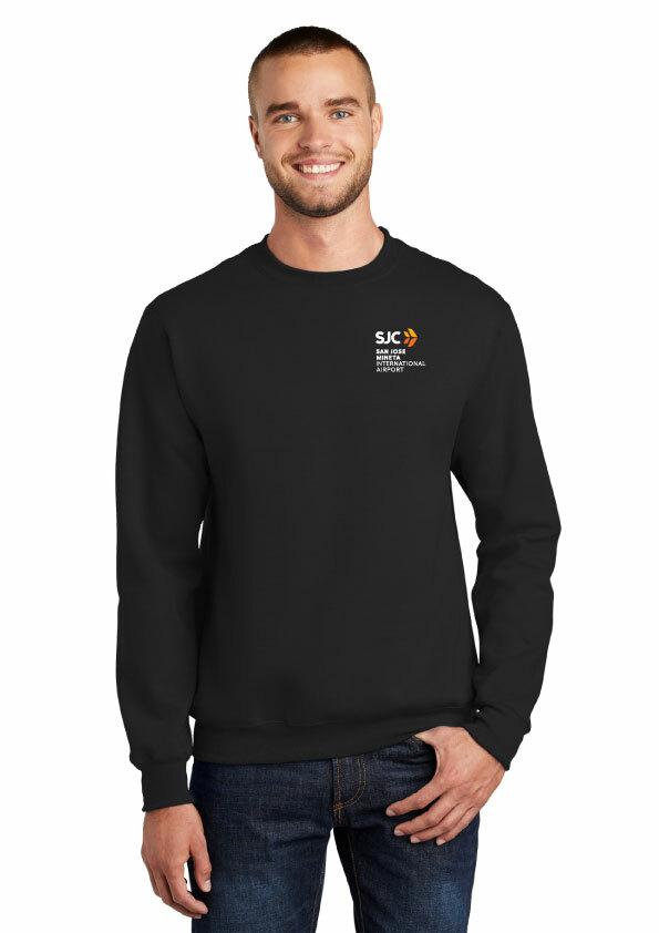 Unisex Crewneck Sweater - Black, Small