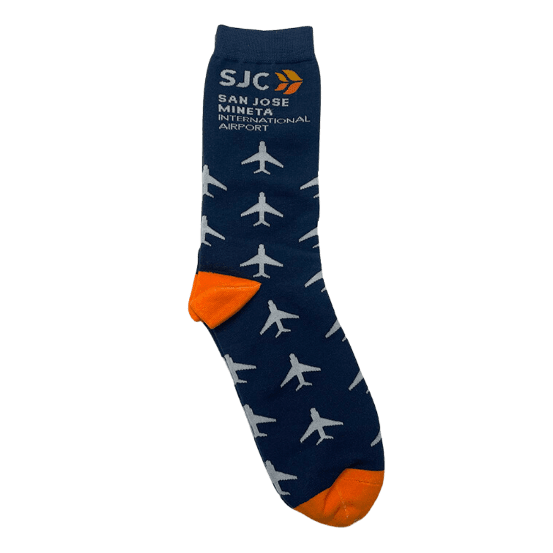"Plane and Simple" Dress Sock - One Size