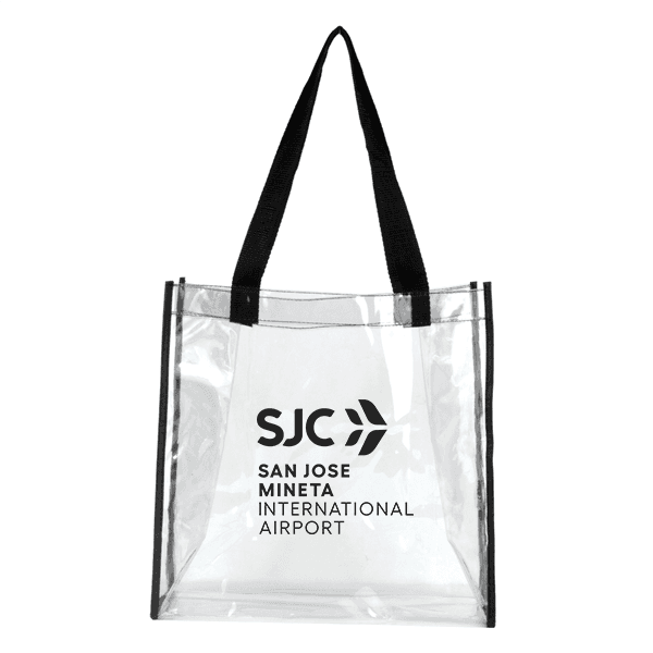 Stadium Compliant Tote Bag - Clear, One Size